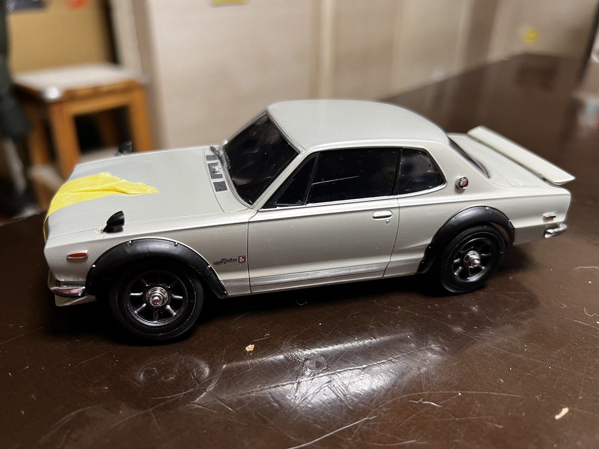 kaie2023's tweet photo. DriftArt DA3Sにミニッツ 用箱スカGTRをフィッティング
リヤストローク少なめだけどどうにかなりそう
Fのみマグネットマウントです
#蚊車 #ドリフト #ラジコン #ラジドリ #DriftArt #ZERO #TGRACING #MosquitoCar #MicroDriftRC #rccuriosity @curiosity_RC https://t.co/u9F9s6HTvC