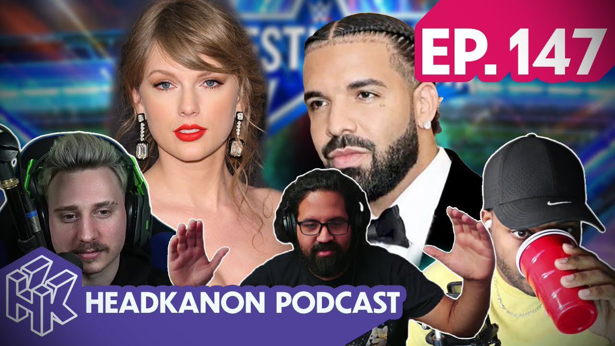 Weird news week. Drake Nudes, Super Bowl 2024, Taylor Swift obsessive fans.

Drake Leaked Video, Taylor Swift Jet Tracker &amp; WWE Controversy - HK Podcast (Ep.147)

Watch Now: youtu.be/F6BF8KSGBdc?si…

Listen Now: pod.link/1537893879/epi…