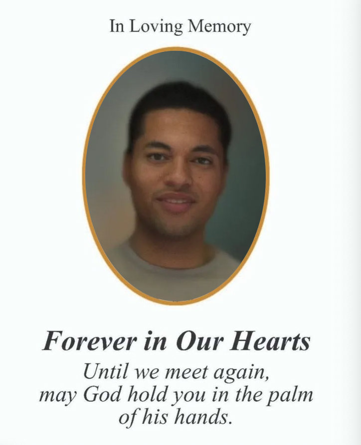 Robdobi's tweet photo. i've been trying to figure out why the apple vision pro personas bug me so much and i realized its because they look like they belong on cards handed out at a funeral https://t.co/ATPIT4uwqK