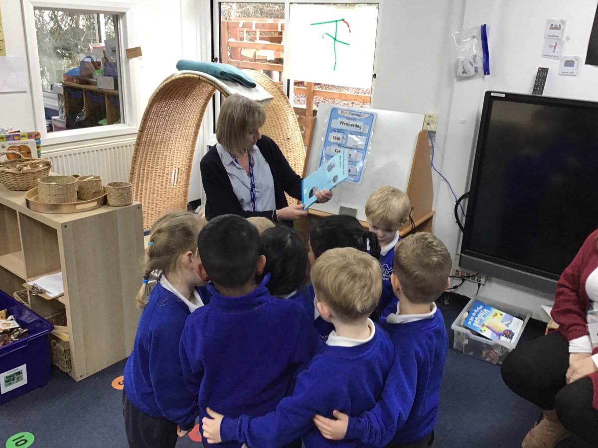 The acorns also showed Mrs Moore the information book we made about penguins and showed her how penguins huddle <a href="/WroxhamSchool/">The Wroxham School</a>