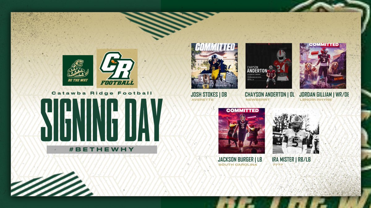 So excited for these 5 Copperheads to sign tomorrow at 3:10 in the main gym!  Proud coach! #BeTheWHY