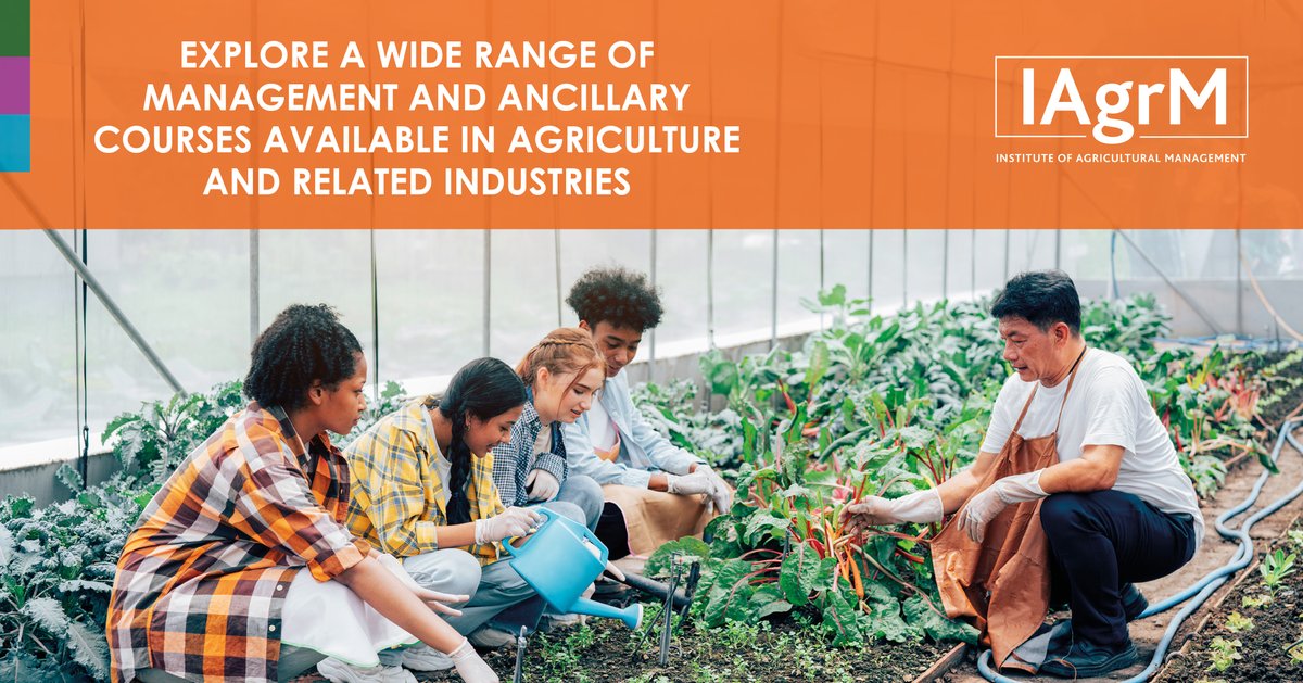 Enhance your career in agricultural, rural, and environmental management with the Institute of Agricultural Management (IAgrM). As a professional body, we're dedicated to the promotion of high standards in the practice and business of agricultural management. #JoinIAgrM