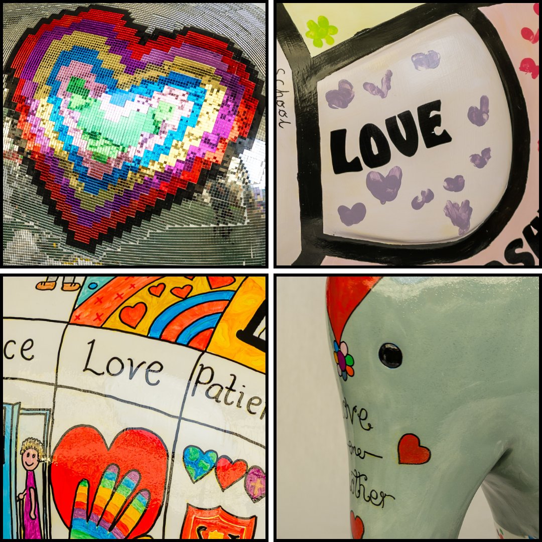 ElmerBlackpool's tweet photo. We're feeling the love today at Elmer Blackpool HQ, and so are some of our Elmer sculptures ❤️ Here's a sneak peak of what's to come in just a few week's time! #Valentines
@wildinart #ameon #thompsons https://t.co/A7GzelgrnJ