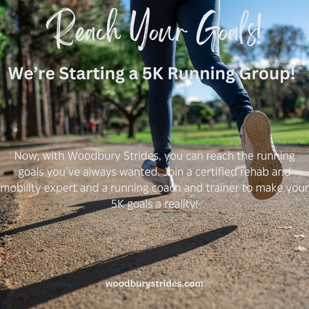 Dr_Schreiber_DC's tweet image. "Want to run a 5K but unsure where to start? Concerned about old injuries or recovery? Join WoodburyStrides.com for guidance, support, and a community of runners cheering you on! #5KTraining #RunStrong"
