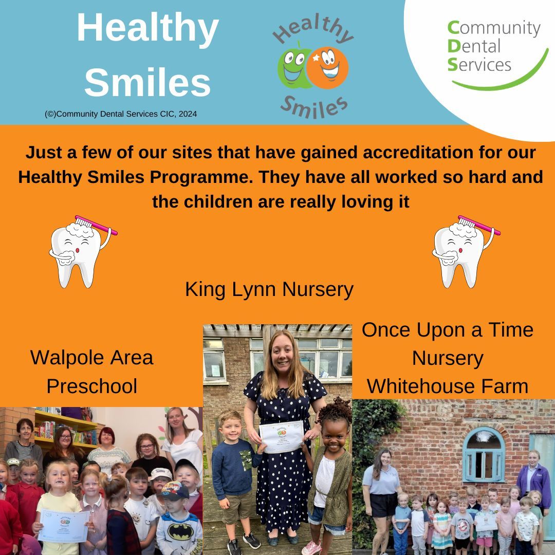 CDS CIC (@cds_cic) on Twitter photo Are you an Early Years Setting in Norfolk or Waveney? Would you like to participate in our Healthy Smiles Programme, which includes Supervised Toothbrushing? Please email ohp.norfolk@cds-cic.co.uk for more information #ohimprovement #ohimpnorfolk&waveney Are you an Early Years Setting in Norfolk or Waveney? Would you like to participate in our Healthy Smiles Programme, which includes Supervised Toothbrushing? Please email ohp.norfolk@cds-cic.co.uk for more information #ohimprovement #ohimpnorfolk&waveney