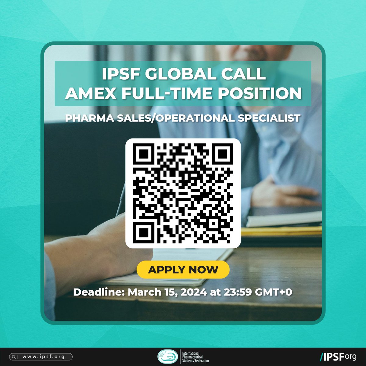 IPSForg's tweet photo. IPSF is excited to release a Global Call to apply for the Position of PharmaSales/Operational Specialist at AMEX in Vienna, Austria.
Know more here:
https://t.co/wXnbYrMuYD
#Internship
#IPSFGraduatePlacement
#AMEX
#Full_Time_Position
#Externals
#75YearsOfIPSF #IPSForg https://t.co/mWteAx18cw