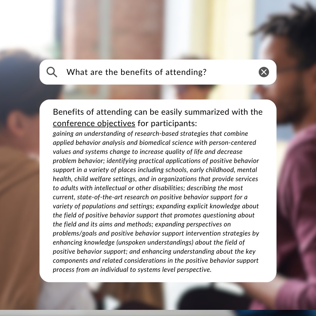 APBS_studentplc's tweet image. Let’s talk about APBS conference attendance. Who? Why? How? Key take away…this conference is for everyone! Got questions about being a volunteer? Send us an email or DM for more info. #APBS #PBIS @theAPBS