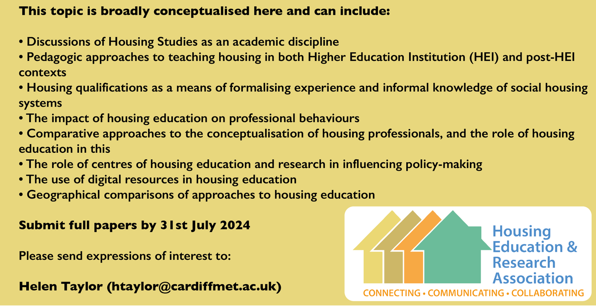 Housing & Society tweet media