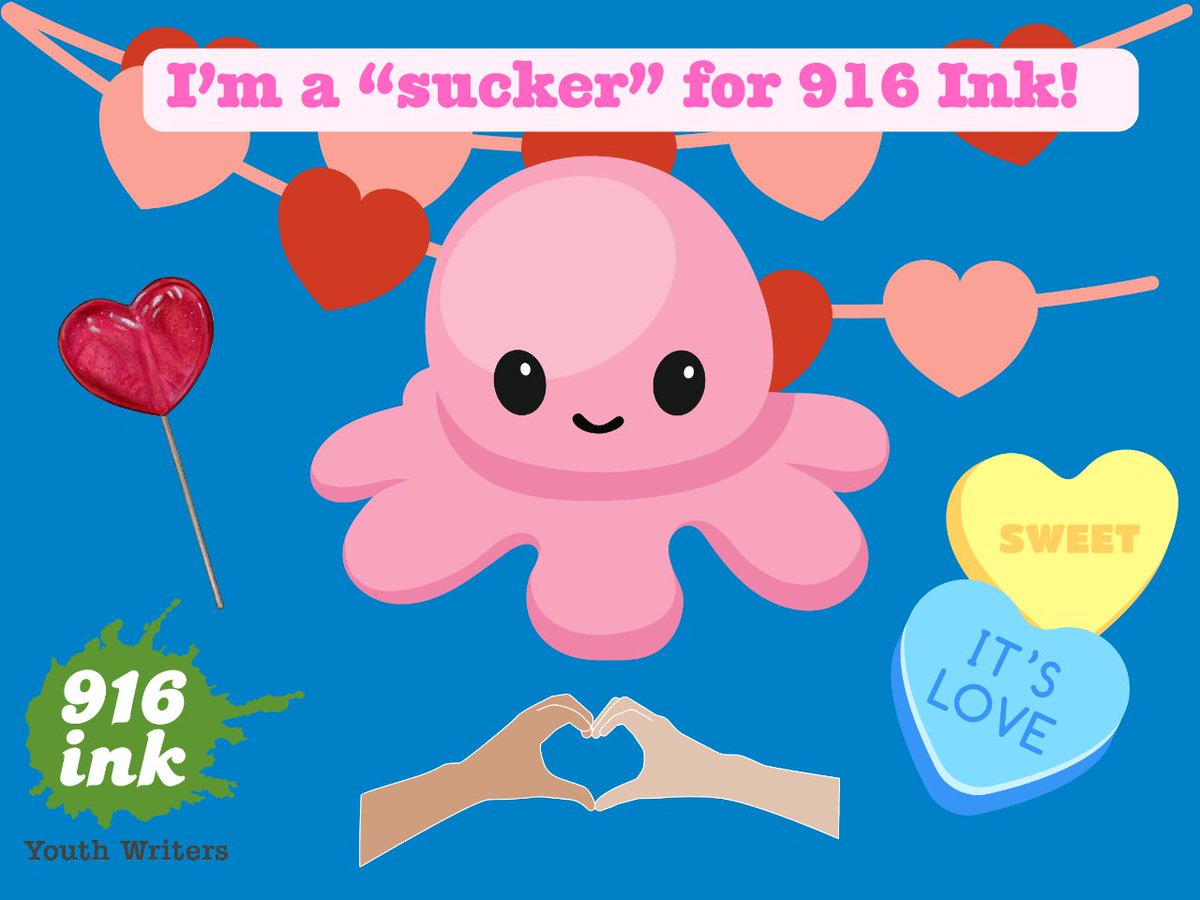 Happy Valentine's Day from 916 Ink! 💝 However you're celebrating the day, remember, tomorrow is the biggest unofficial holiday in February... when ALL the candy goes on sale! 🐙😜

#916Ink #ValentinesDaySacramento #Inkspiration #Inkcredible