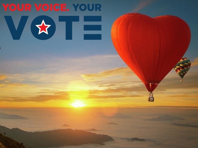 VoteMiamiDade's tweet photo. Love is in the air and Election Day is approaching. Happy Valentine’s Day and Thank you to all our dedicated poll workers. #YouCompleteUs #We❤OurProudPollWorkers #YouAreTheMVP https://t.co/7uBO6cgtCu