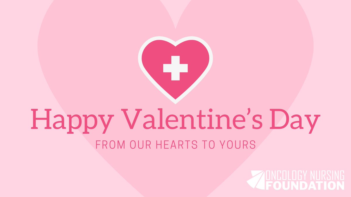 Happy #ValentinesDay from our heart to yours! The Oncology Nursing Foundation is immensely grateful for the love and generosity of our supporters; you are the heartbeat of our community. If you haven't shared your story of support, it's not too late. bit.ly/42Bhg3u