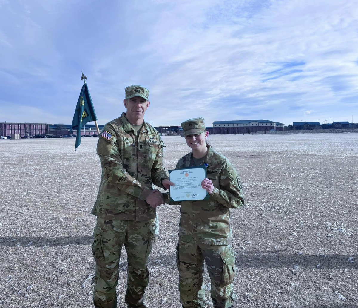 iiiarmoredcorps's tweet photo. Today, we recognize 2 Soldiers who received The Army Achievement Medal; SSG Carrillo & CPL Ortega for their outstanding work and dedication. Thank you for serving the 984th Military Police Company, 759th Military Police Battalion, and Brigade.
#ProvenInBattle #Ceremony #NeverDie https://t.co/NZRLpO0SCy