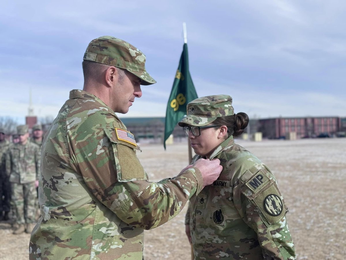 iiiarmoredcorps's tweet photo. Today, we recognize 2 Soldiers who received The Army Achievement Medal; SSG Carrillo & CPL Ortega for their outstanding work and dedication. Thank you for serving the 984th Military Police Company, 759th Military Police Battalion, and Brigade.
#ProvenInBattle #Ceremony #NeverDie https://t.co/NZRLpO0SCy
