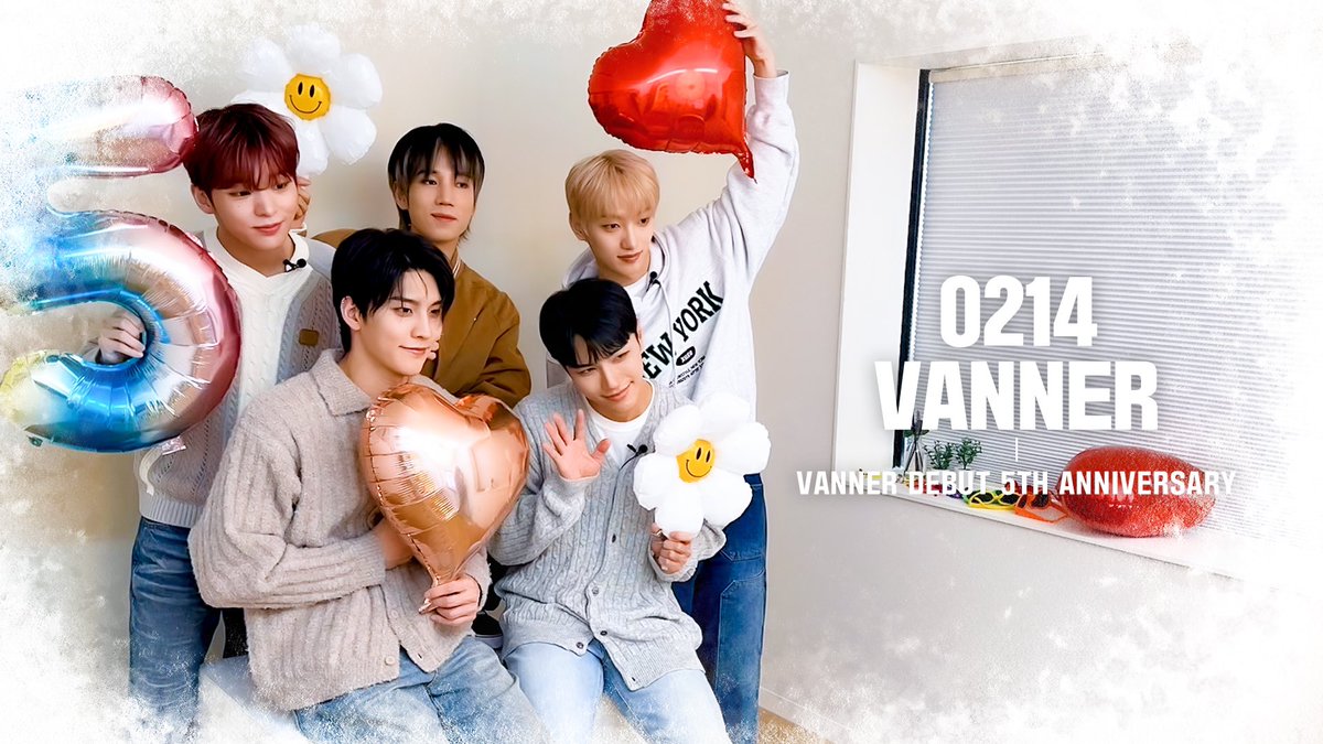 [🎥]

✨VANNER Debut 5th Anniversary✨ | Special Cookie🍪

🔗youtu.be/8SVvZCpxD48

#VANNER #배너 
#VANNER_5th_Anniversary
#배너_5주년_질수없지
#HAPPY_5TH_ANNIVERSARY_VANNER