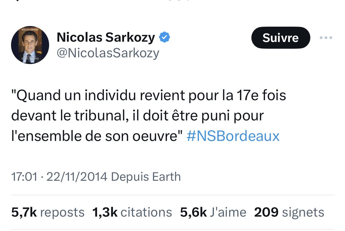On ne s’en lasse pas ! #Sarkozy