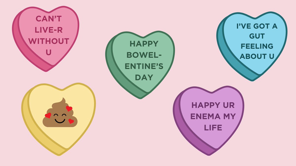 DDWMeeting's tweet photo. We've just GUT to say... Happy Valentine's Day! We ❤️ our attendees and can't wait to see you at #DDW2024. https://t.co/ecPSb5OyKu