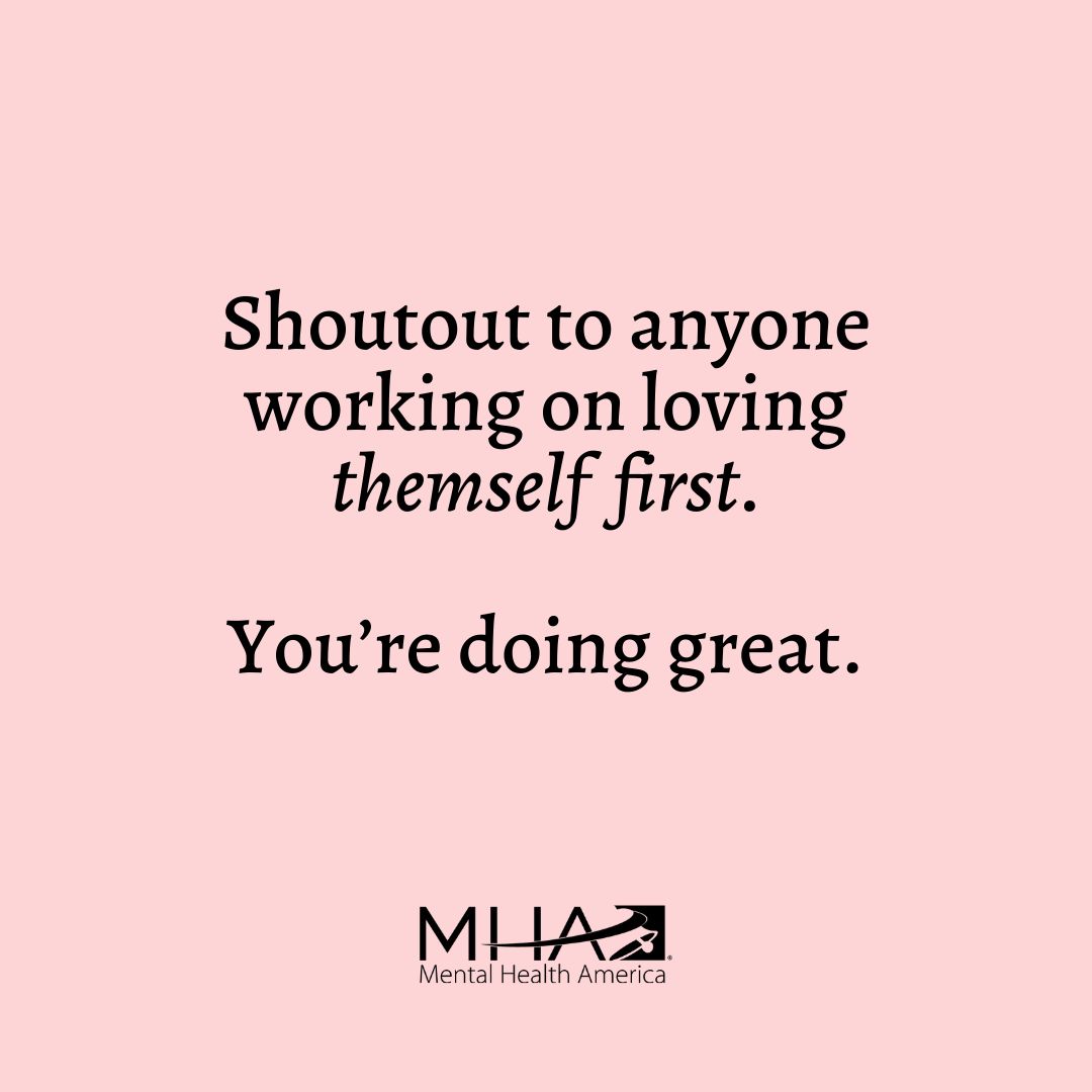 🗣️ Loving yourself isn’t selfish.💘