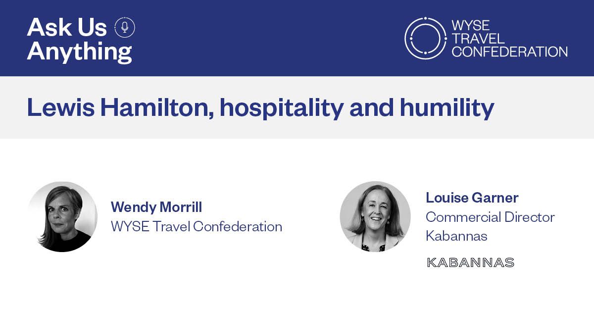 Join Louise Garner, Commercial Director of Kabannas, as she shares valuable insights in a chat with Wendy Morrill, Head of Research and Education at WYSE Travel Confederation, in the latest episode of Ask Us Anything.

Listen here 🎧 >> t.ly/NeQ85

#travel #tourism