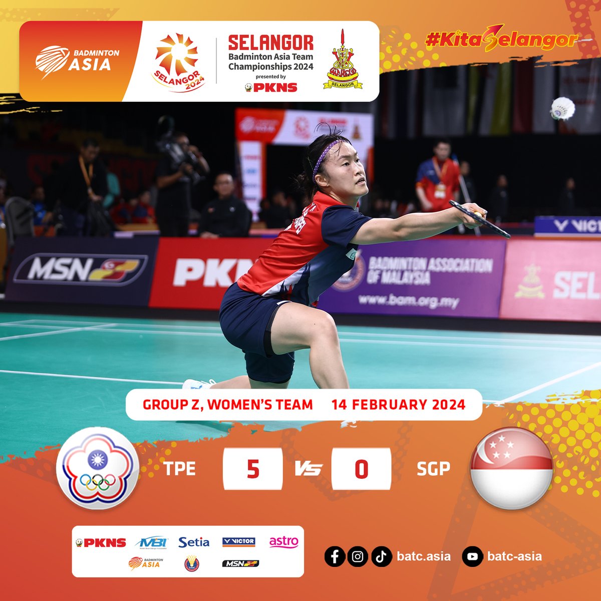 Selangor Badminton Asia Team Championship 2024 (@BATC_ASIA) / Posts / X