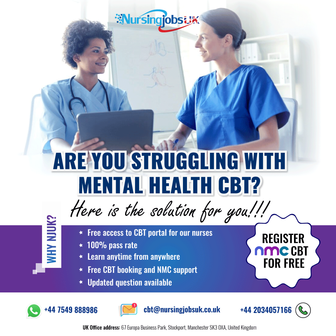 nursingjobsuk1's tweet photo. Please click on the below link for free CBT training👇
https://t.co/XoTU66hvaB
📧 cbt@nursingjobsuk.co.uk
📞 +44 203 405 7166
WhatsApp - +44 754 988 8986
#osce #cbt #nmccbt #offer #cbtdiscount #nursingjobsuk #AdultNurse #paediatrics #mentalhealth #childhealth #midwife https://t.co/muN41Qv6Nj