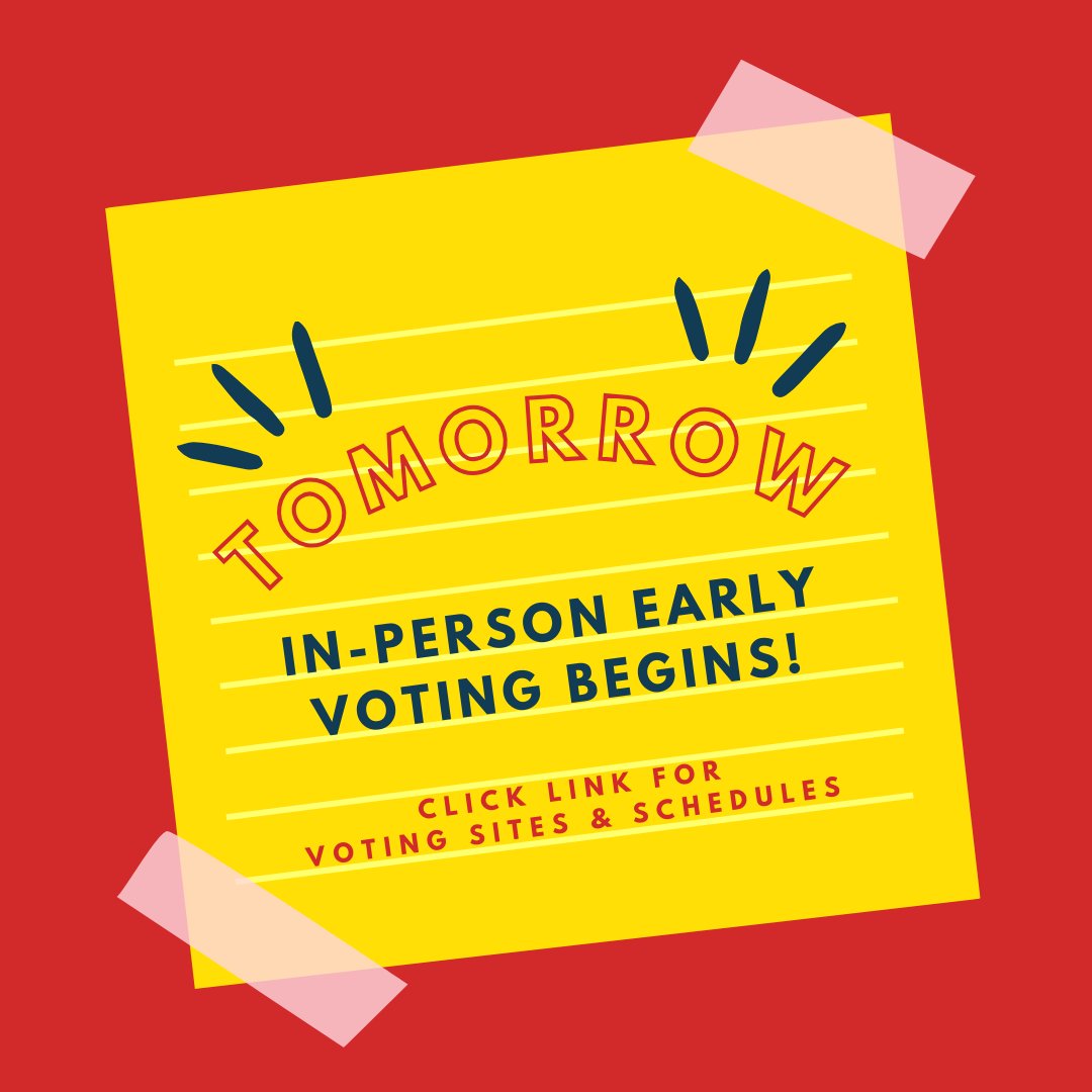 🗳️The in-person early voting period for the 2024 primary election starts Feb. 15 and ends Mar. 2. Find early voting sites and schedules: bit.ly/3SfF2xn #NCpol #YourVoteCountsNC