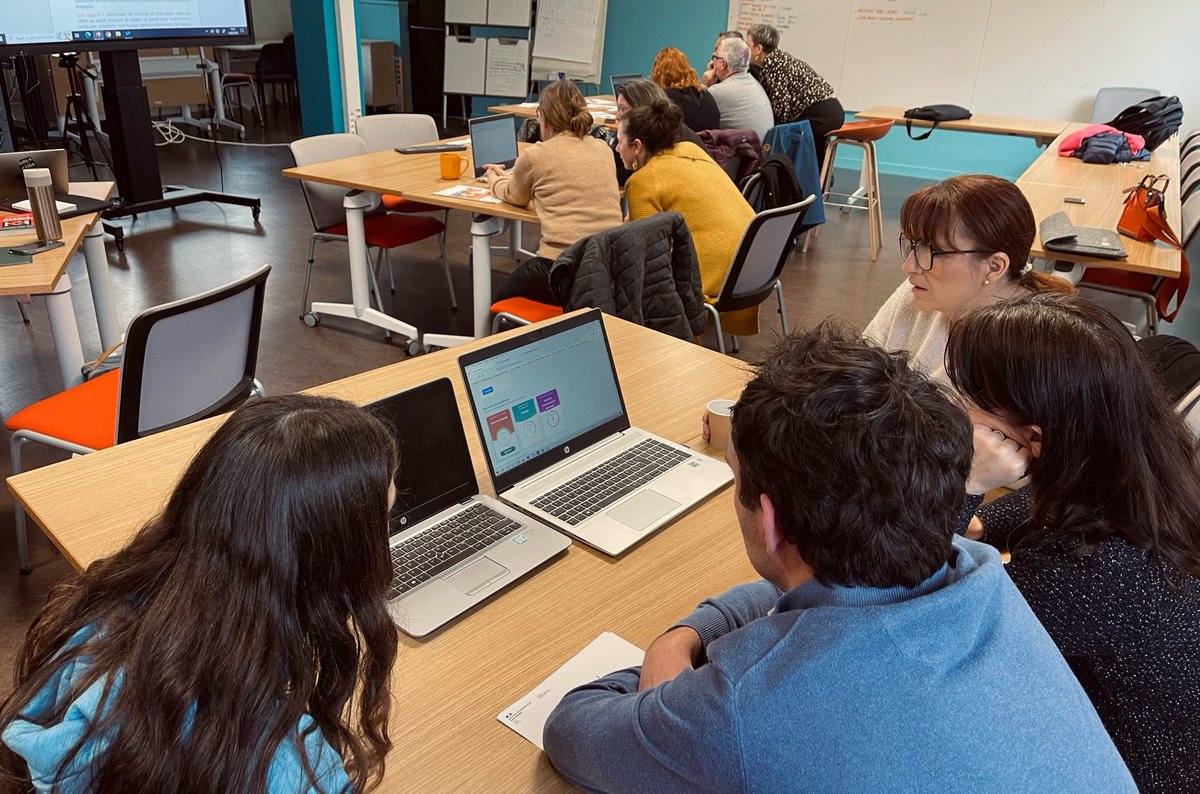 Où j'en suis avec le #numérique ? 💻 | C'est l'atelier interne qu'a proposé la Délégation régionale académique au numérique éducatif via un défi @pix_officiel, pour mesurer ses compétences et adopter les bons gestes en termes de culture et de citoyenneté numériques