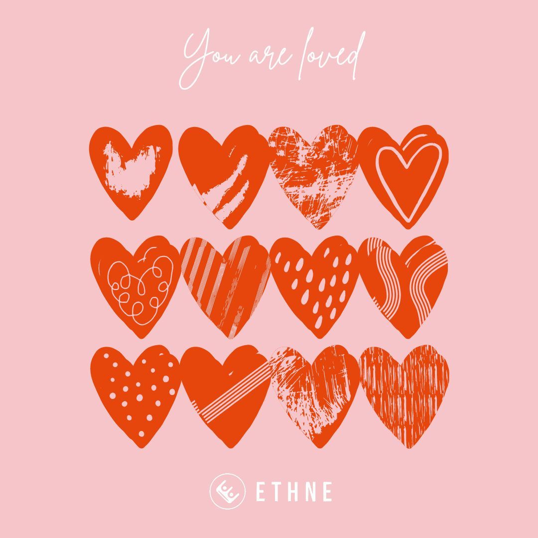 ethne_life's tweet photo. Here at Ethne, we embrace the profound truth that, regardless of circumstances or social status, every soul is inherently worthy and deserving of love. Happy Valentine’s Day from our family to yours! 

#loveforall #happyvalentinesday #Ethne #youareloved https://t.co/tXlgYU2W64