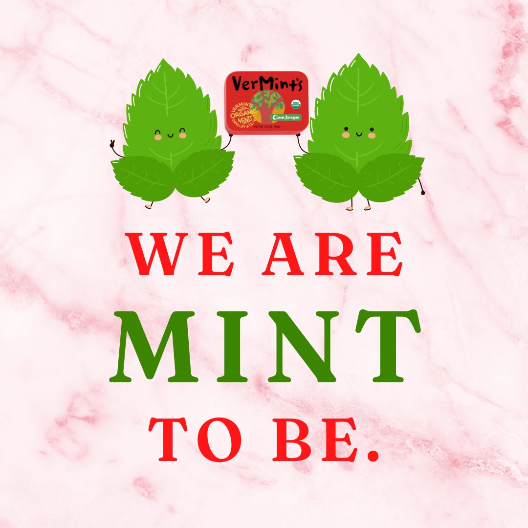 VerMints's tweet photo. Happy Valentine’s Day from VerMints!🥰💘🍬 Grab life and share a moment (or a cinnamint) with the one you love💝
#valentines #valentinesday2024 #love #february #candy #fun #share #vermints #grablifeandtasteit #grablifeandshareamoment #vegan #glutenfree #nongmo #organic #yum https://t.co/tIsRGBpYrm