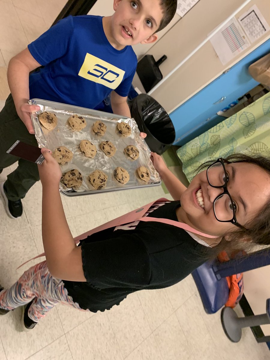 Friends baking cookies ⁦<a href="/cowanelementary/">Cowan Heights School</a>⁩