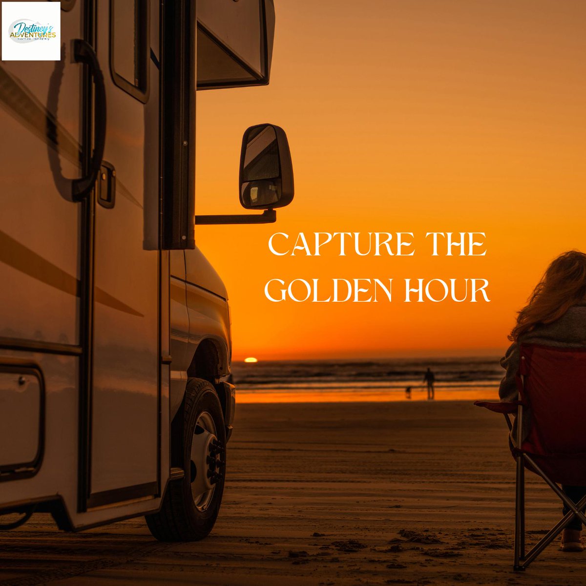 DestineysAdvs's tweet photo. Ready to take your photography skills to the next level? 📸 The golden hour – the period shortly after sunrise and right before sunset – is your best bet for breathtaking photos! Capture the world through your lens and share with us! #TravelPhotography #GoldenHour #AdventureAw... https://t.co/le8vdqGrxE