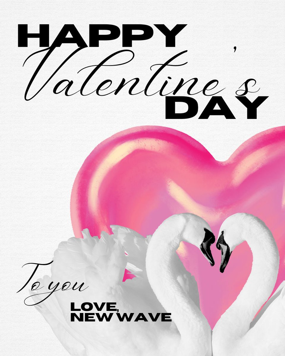 From all of us at New Wave, we wish you a Happy Valentine's Day!

Whether you're spending today with loved ones, or treating yourself to some self-care, we hope today acts as a reminder to spread love and kindness to yourself and others.

How are you showing love today? 💘