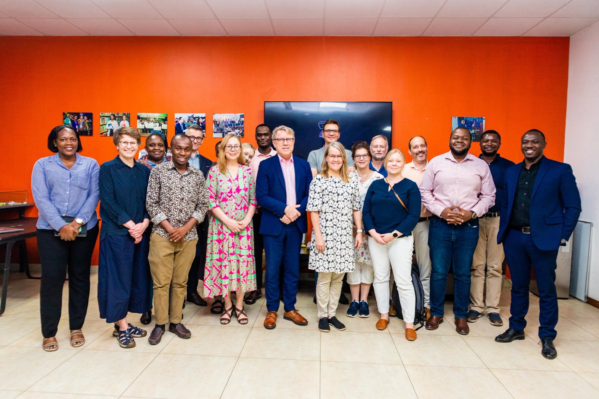 Afruturist's tweet photo. It was great to host old and new colleagues from @UniTurku part of the #GeoICT4e project at @VenturesSahara offices. Among other things we discussed the role of Universities in building strong startups and innovation ecosystems. https://t.co/KsBGkjhz0W