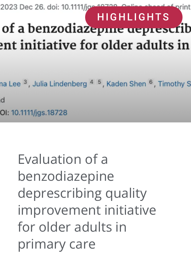 DeprescribeUS's tweet photo. Check out the latest #USDeNblog!

"Evaluation of a #benzodiazepine #deprescribing quality improvement initiative for #olderadults in #primarycare"

From Drs. #SulgiChae #EmmaLee #JuliaLindenberg #KadenShen @TimAndersonMD

https://t.co/T1euhSFLJq https://t.co/anJwboptun
