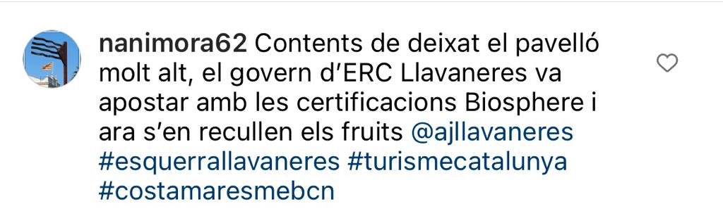 NaniMoraERC's tweet photo. @AjLlavaneres @cnelbalis @ccmaresme @CostaBcnMaresme @_biosphere_ https://t.co/hFbS0EE4bV