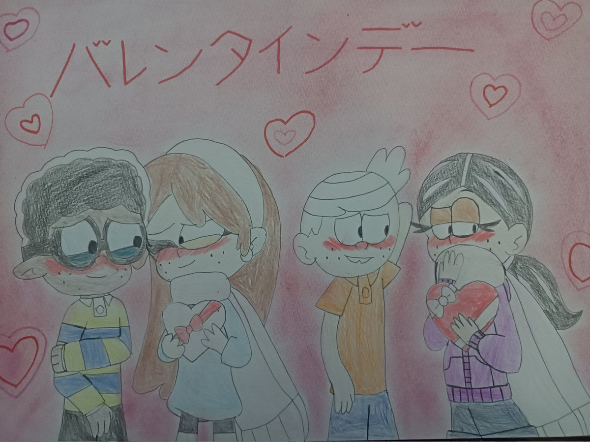 #TheLoudHouse #TheCasagrandes 
#ラウドハウス
#LincolnLoud #RonnieAnneSantiago 
#ClydeMcBride  #SidChang 
#Clidonniecoln
#Ronniecoln #Slyde
#バレンタインデーの日
Happy Valentine❣️