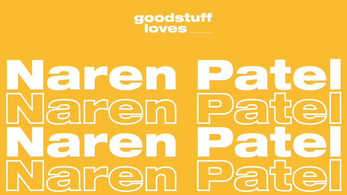 Goodstuffers's tweet photo. #GoodstuffLoves @narenpatel for not only setting up @UKMediaforall and working tirelessly to help Black, Asian and ethnic minority talent thrive in our industry, but also for becoming @NABS chair. You are a remarkable person, striving for positive change, and we applaud you π https://t.co/ILzosruky9