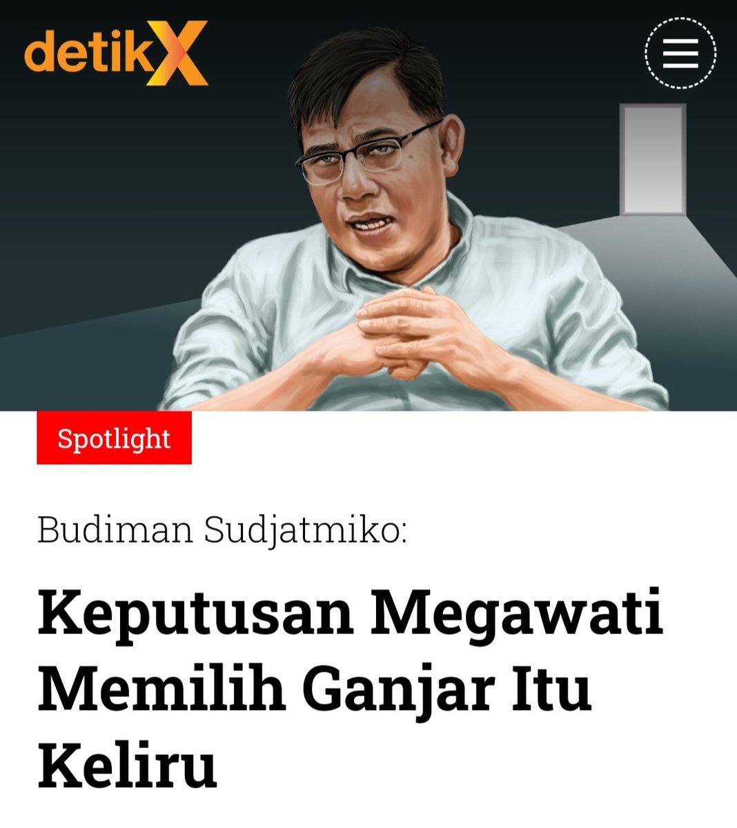 Kalah menang itu biasa tapi sampe kalah dari Anies itu artinya ya memang salah pilih capres.