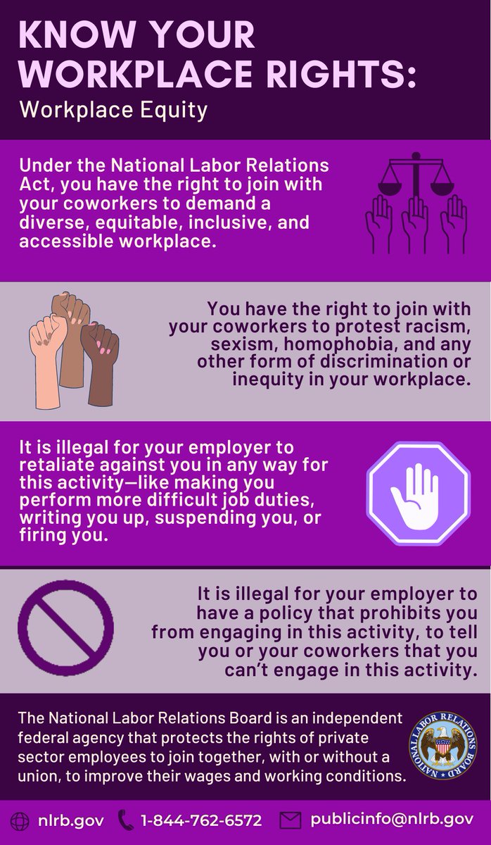 NLRBGC's tweet photo. Roses are red 🌹

Chocolate is for enjoyment 🍫

You have a right to organize for workplace equity and share conditions of your employment 🗣️ https://t.co/dNOQdBZ0ze