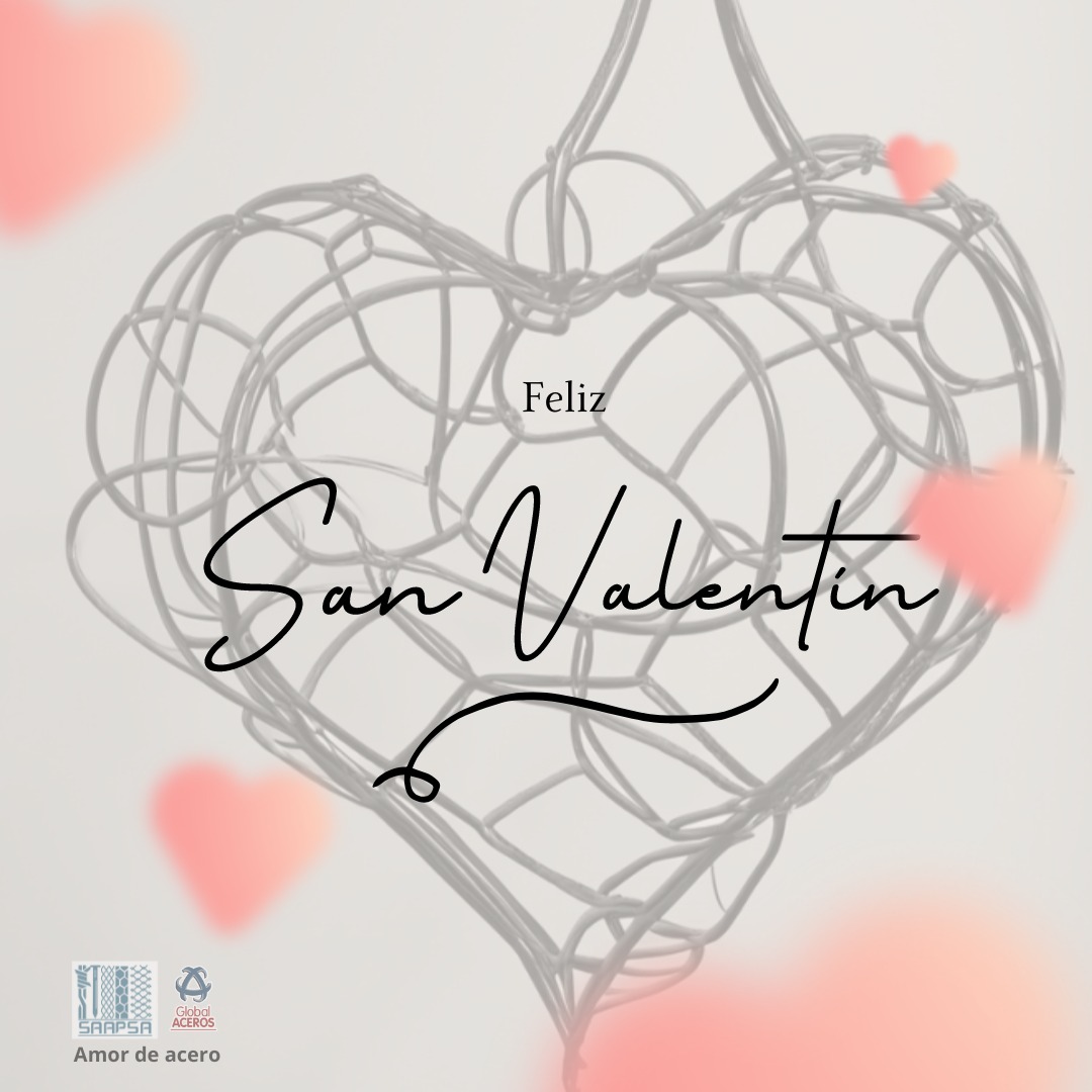 SAAPSA2's tweet photo. El amor y la amistad, como el acero, se fortalece con el tiempo.
¡Feliz día de San Valentín! 💕
#SanValentín #Acero #14DeFebrero #GlobalAceros #SAAPSA https://t.co/y6kTeQ6tCD
