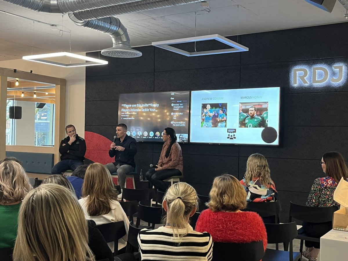 Fantastic insights from Marcus and Andrew on how they assess their own mental wellbeing and how they implement habits that contribute to improving and maintaining positive mental health. #tackleyourfeelings