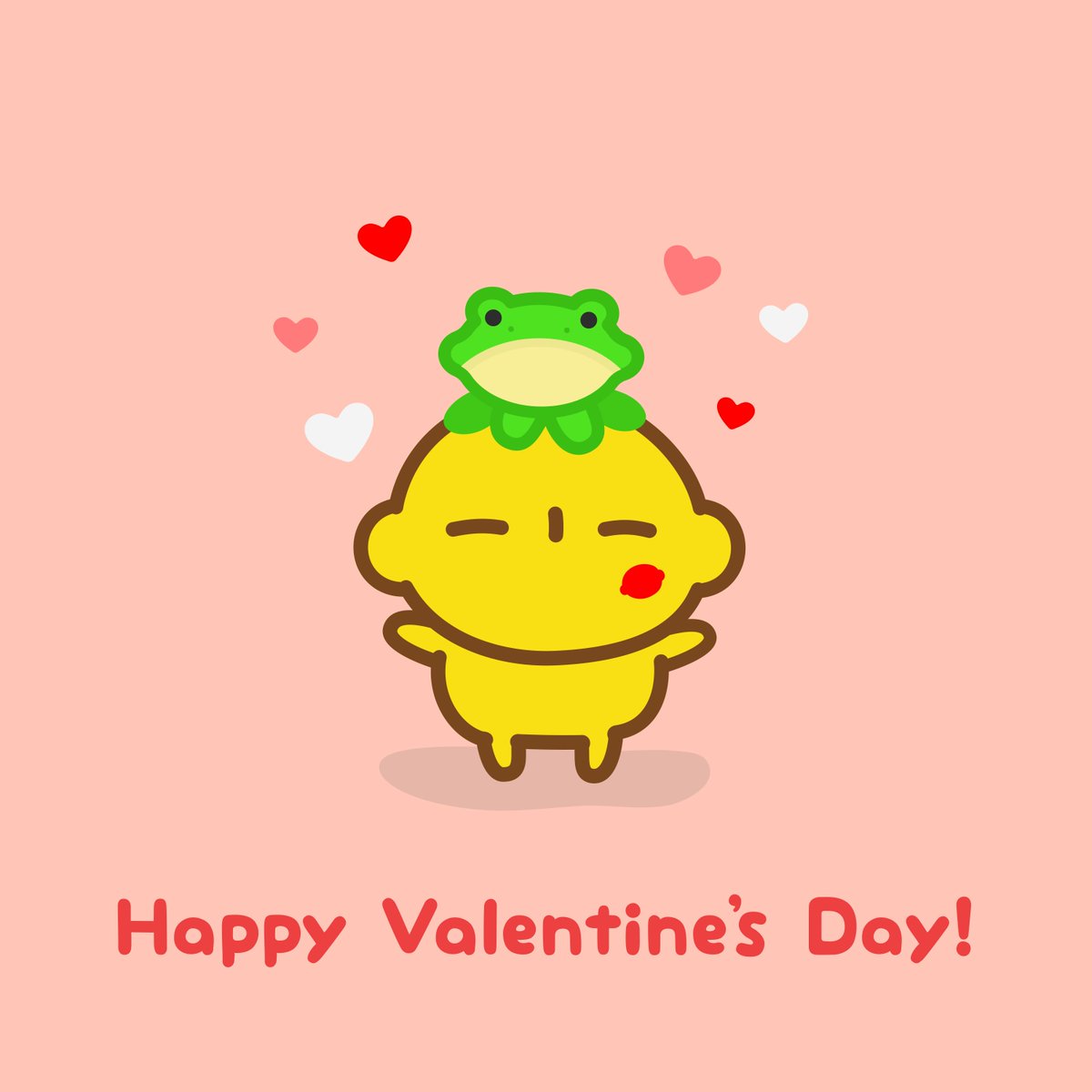 💘💘Happy Valentines Day 💘💘

Love can be a funny hop 🐸of fate,
bringing together the zestiest of hearts 💛 and the jumpiest of souls. 

May your day be filled with laughter 🤣, love 💘, and a touch of lemony 🍋 sweetness. 

#LiveLaughLemon