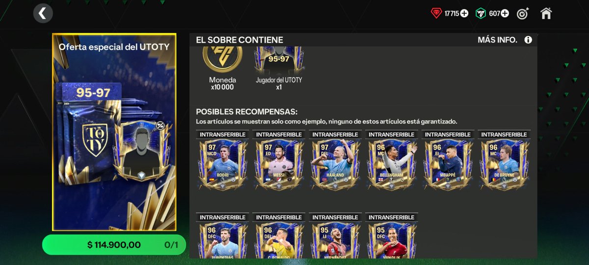 MEGA SORTEO DE UN PASE ESTELAR + OFERTA ESPECIAL UTOTY 95-97

Requisitos:
1. Seguir a <a href="/czuniga27/">Cazuro</a> 
2. Estar suscrito a mi canal de YouTube: youtube.com/@fifagreiff?si…
3. Darle like ❤️ y RT 🔄 a esta publicación 

Anuncio ganador el 19 de Feb en mi Twitter 

Exitos 🥳🎁