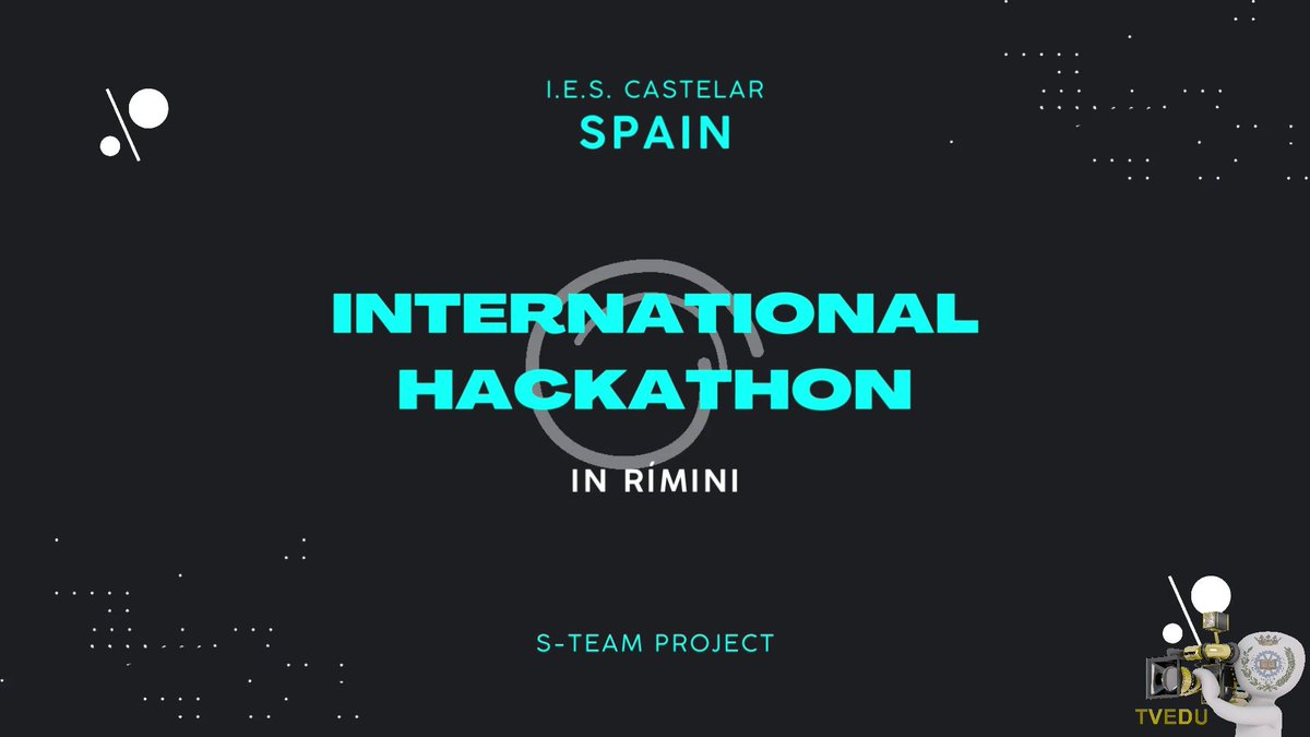 IESCastelar's tweet photo. @Erasmus_Project "S-Team up Female Inspiring for the Futuro of Steam"
🎬 https://t.co/JVCQn2GWYv 🎬
Hackathon Internacional proyecto 'S-Team up Female Inspiring for the Futuro of Steam'. Alumnas Isabella, Claudia, Alexandra y Candela, usando técnicas de diseño 3D y programación. https://t.co/AiGR2WkBHD