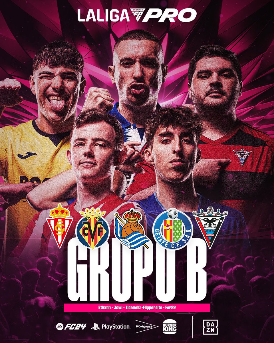 CDMirandes's tweet photo. ๐ฎ ยกJugaremos en el ๐๐ฅ๐จ๐ฃ๐ข ๐ de @LALIGA_FCPro!
๐ @RealSporting
๐ @VillarrealCF
๐ @RealSociedad
๐ @GetafeCF
#CDMeSports https://t.co/r0GG1hNskX