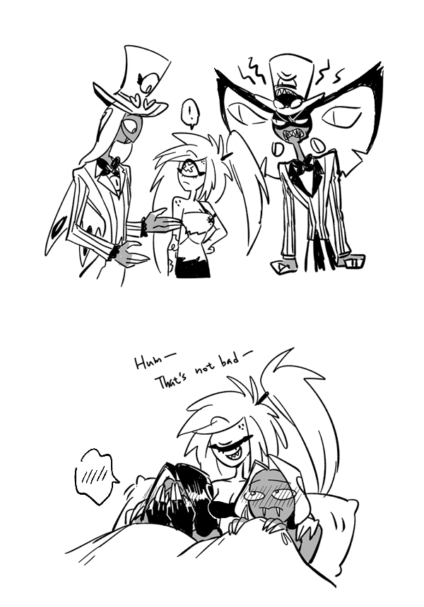 👼🐍x🍒x👿🐍
#HazbinHotel #Cherrisnake