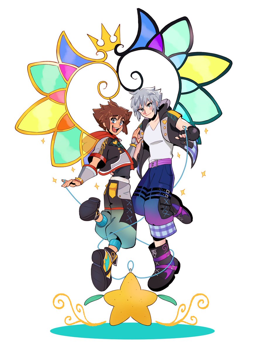 PondreaArt's tweet photo. Happy Valentine's Day! 💖🗝🌈

#KingdomHearts https://t.co/Zc10L0b3uv