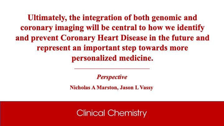 Clinical Chemistry (@clin_chem_adlm) on Twitter photo Perspective: "A Tale of Two Scores: Comparing Coronary Artery Calcium and Polygenic Risk Scores for the Prediction of Coronary #Heart Disease Events" by <a href="/jasonvassy/">Dr. Jason Vassy</a> & <a href="/marstonMD/">Nicholas Marston</a>
#MedTwitter #PathTwitter #MedX #LabMedX
👉 buff.ly/4bOnYHR Perspective: "A Tale of Two Scores: Comparing Coronary Artery Calcium and Polygenic Risk Scores for the Prediction of Coronary #Heart Disease Events" by <a href="/jasonvassy/">Dr. Jason Vassy</a> & <a href="/marstonMD/">Nicholas Marston</a>
#MedTwitter #PathTwitter #MedX #LabMedX
👉 buff.ly/4bOnYHR
