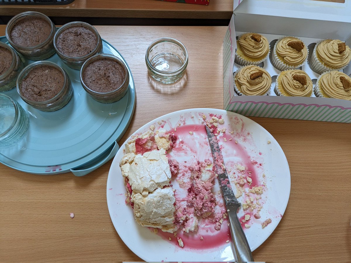 I bribe my staff to record their clinical supervision. It doesn't work. But when it does, we come through with the goods 🧁 thank you to Charlotte's (PSW/KPI champion) mum for the delicious rewards and well done <a href="/NorthPerinatal/">LSCFT North Perinatal</a> for getting green this month (finally 😂)💚