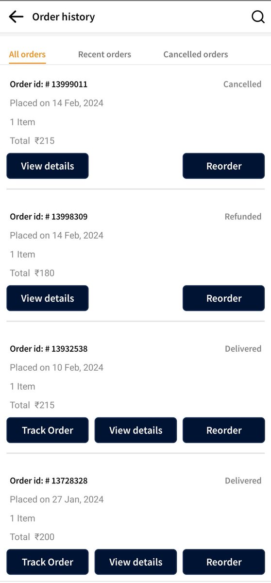 da16981904's tweet photo. Dear @Spencers_Retail Very disappointed with the service. Order gets cancelled without valid reason. Also no apology for that also. Wasted 30 min of time. Decided not to order from the very next time. Thank you 😊 https://t.co/fUQXEoQE0f