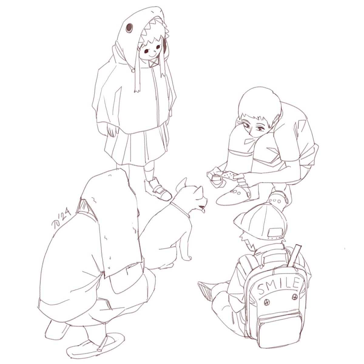 Inoscribbles's tweet photo. Daily log in 12 - What da dog doin?
#sketch https://t.co/bjtdeE3kE2